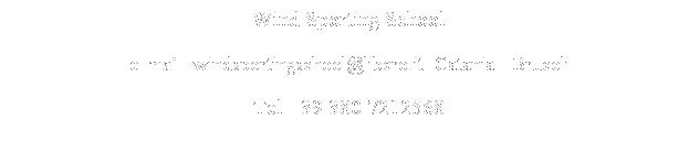 Casella di testo: Wind Sporting School
e-mail  windsportingschool@libero.it  Catania - Brucoli
Tel +39 380 7212568
