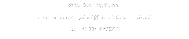 Casella di testo: Wind Sporting School
e-mail windsportingschool@libero.it Catania - Brucoli
Tel +39 334 8360299

